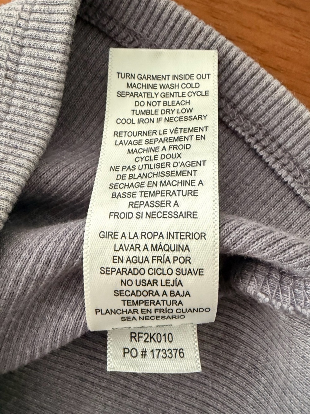 Splendid Light Lavender Heather Ribbed Tank Small - Picture 3 of 4